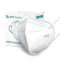 KN95 Purism Face Mask, 5-Layer, White, Pack of 20
