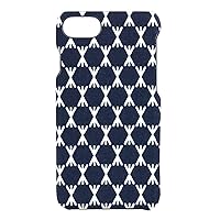 Cell Phone Case for Apple iPhone 7 Plus; Apple iPhone 8 Plus - Navy Prints