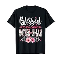 Blessed To Be Called Single Mom Floral Cute Mothers Day T-Shirt