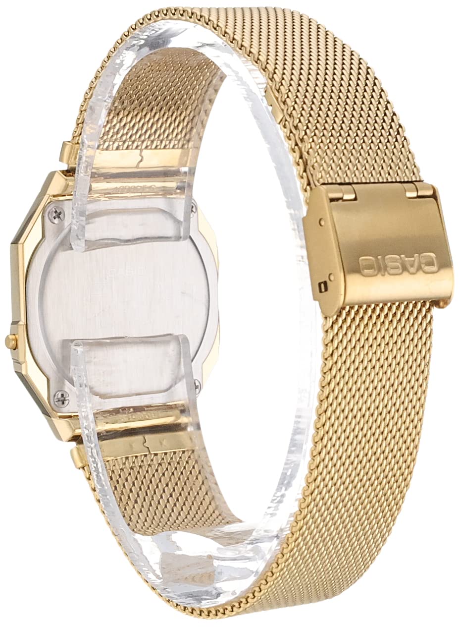 Casio Men's A700WMG-9AVT Digital Vintage Collection Watch Gold