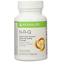 N-R-G NATURE'S RAW GUARANA TABLETS