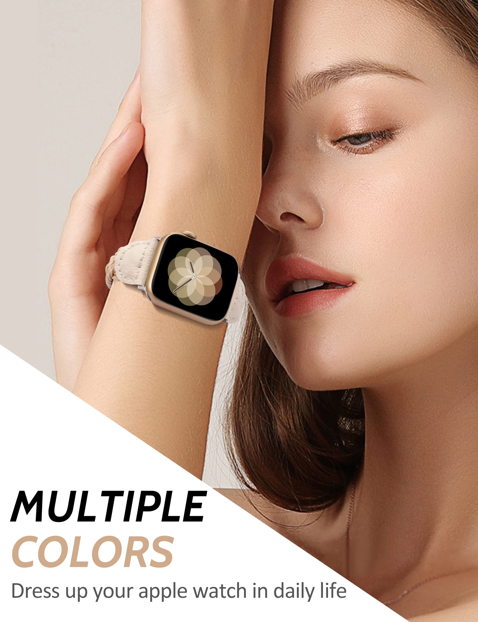 Slim Cute Bracelet for Apple Watch Series 8 7 6 5 4 Se 3 Ultra 2