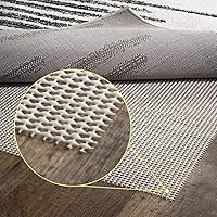 JONATHAN Y PAD200A-4 Ultra Stop Rug Pad 4 ft. x 6 ft. Area Rug, Solid, Casual, Latex Free, PVC-Coated Polyester, 25