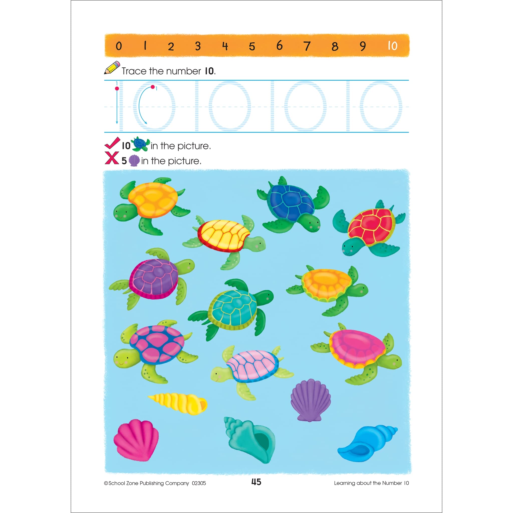 School Zone - Preschool Scholar Workbook - 64 Pages, Ages 3 to 5, Preschool to Kindergarten, Reading Readiness, Early Math, Science, ABCs, Writing, and More