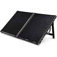 Goal Zero Boulder 200 Solar-Panel Briefcase Charging Kit, 12-Volt Battery Charger, Portable Solar-Panel Kit with 20-Amp Charge Controller, Two 100-Watt Solar Panels, and Customizable Connections