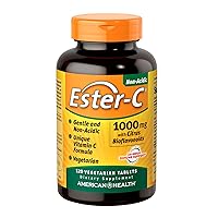 American Health Ester-C with Citrus Bioflavonoids, 1000 mg, Tablet, 120 Count
