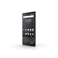 BlackBerry KEY2 64GB (Single-SIM, BBF100-1, QWERTY Keypad) (GSM Only, No CDMA) Factory Unlocked SIM-Free 4G/LTE Smartphone - International Version (Black) - No warranty in the USA