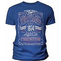 50th Birthday Shirt for Men - Vintage 1974 Aged to Perfection - 50th Birthday Gift