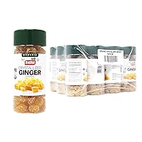 Badia Organic Crystallized Ginger, 10 Ounce (Pack of 12)