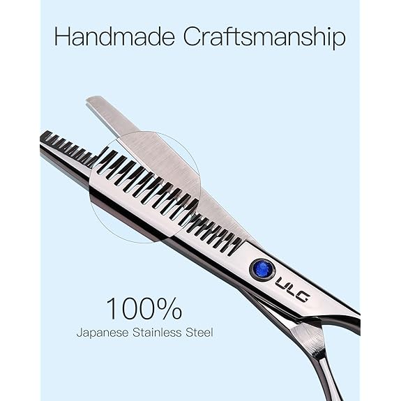 Mua Hair Thinning Scissors Cutting Teeth Shears Professional Barber ULG  Hairdressing Texturizing Salon Razor Edge Scissor Japanese Stainless Steel  with Detachable Finger Ring  inch trên Amazon Mỹ chính hãng 2023 | Fado