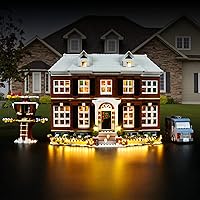 LED Lights Kit for Lego Ideas Home Alone 21330 - Lights Set Compatible with Lego 21330 Set -Classic Version (Lights Kit Without Model)