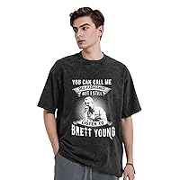 Men's Vintage Oversized Wash Cotton T Shirts Unisex Short Sleeve Crew Neck Tee Tops