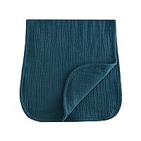 6-Layer Baby Bibs Cotton Burp Cloths Rectangle Designed Soft Drooling Bib Absorbent Saliva Towel Breathable Shoulder Pad Soft Saliva Towel