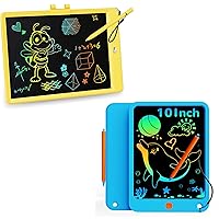 KOKODI LCD Writing Tablet for Kids 10 Inch, Toys for 3 4 5 6 7 8 9 10 Years Old Boys and Girls, Colorful Doodle Board