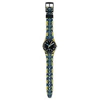Swatch Snaky Bjue GB254 Ladies Watch, Black/Multicolour, Strap