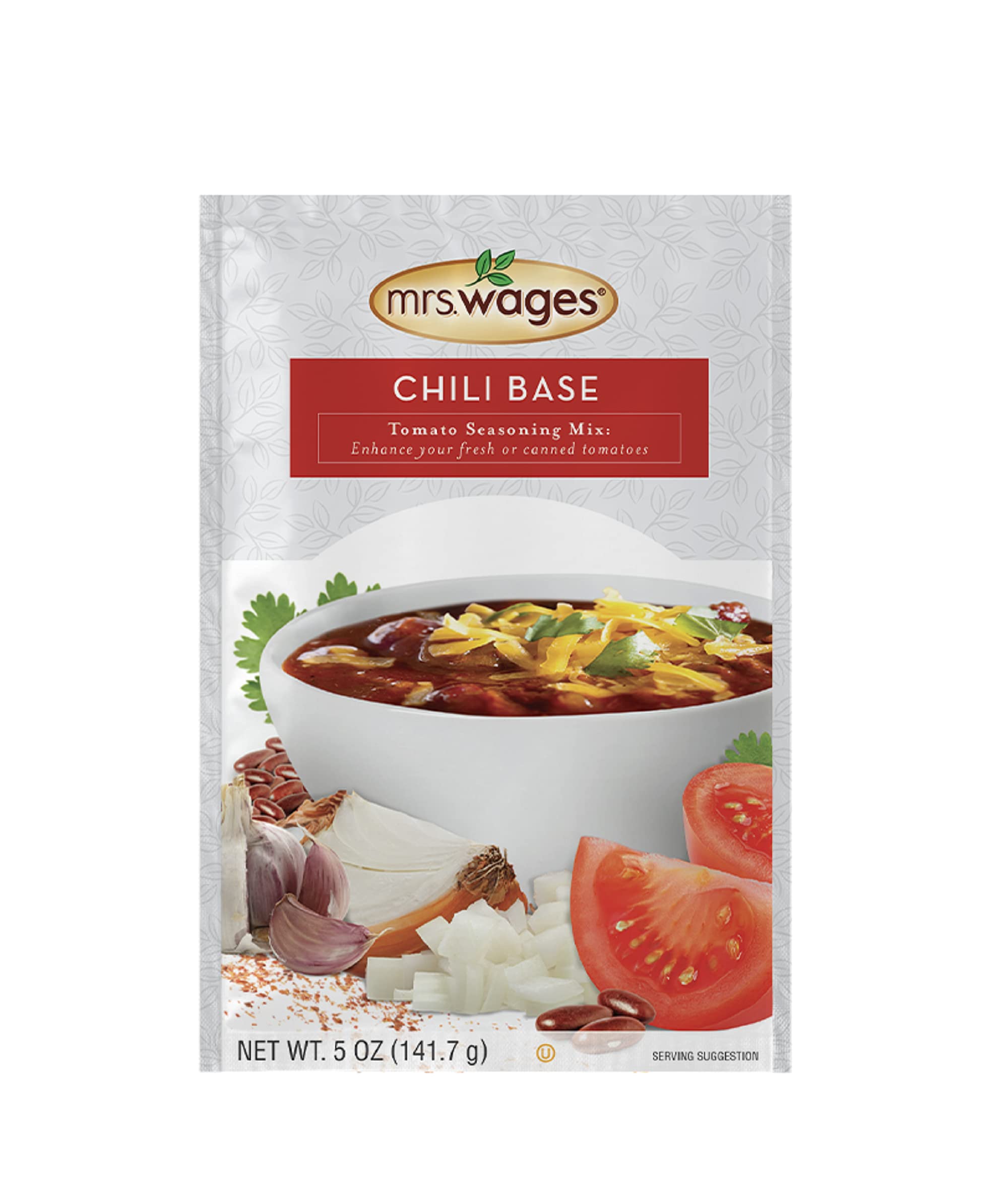 Mrs Wages Chili Base Canning Mix, 5 Oz Package (VALUE PACK of 6)
