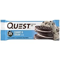 Quest Nutrition Protein Bar, Cookies & Cream, 2.1 oz