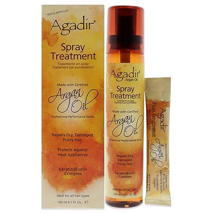 AGADIR Argan Oil Spray Treatment, 5.1 Fl Oz (Pack of 1)