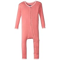 KicKee Pants Girls' Solid Fitted Coverall Prd-kpca212-drly