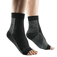 2PCS Functional Socks for Neuropathy, Foot Neuropathy Socks, Ankle Stretch Socks for Outdoor Fitness Sports Protection