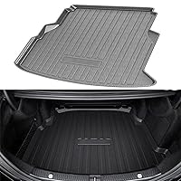 Car Black Rubber Mat Car Pad Liner Cargo Mat Tray Trunk Floor Protect Mat Compatible for Mercedes-Benz E-Class 2024 2025
