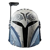 Hasbro Star Wars The Black Series Bo-Katan Kryze Premium Realistic Design and LED Lights Electronic Helmet, the Mandalorian Roleplay Collectible, For All Age Groups