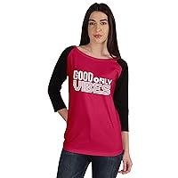 Good Vibes Only Inspirational Tshirt Tops for Women Casual Graphic Tee