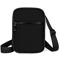 Crossbody Bag Sling Purse for Women Trendy, Convertible Multi Position Belt Bag for Women Men Travel, Fanny Pack Crossbody Wallet for Women Girls -Black