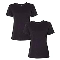 Women's Relaxed Jersey Short-Sleeve T-Shirt-2 Pack