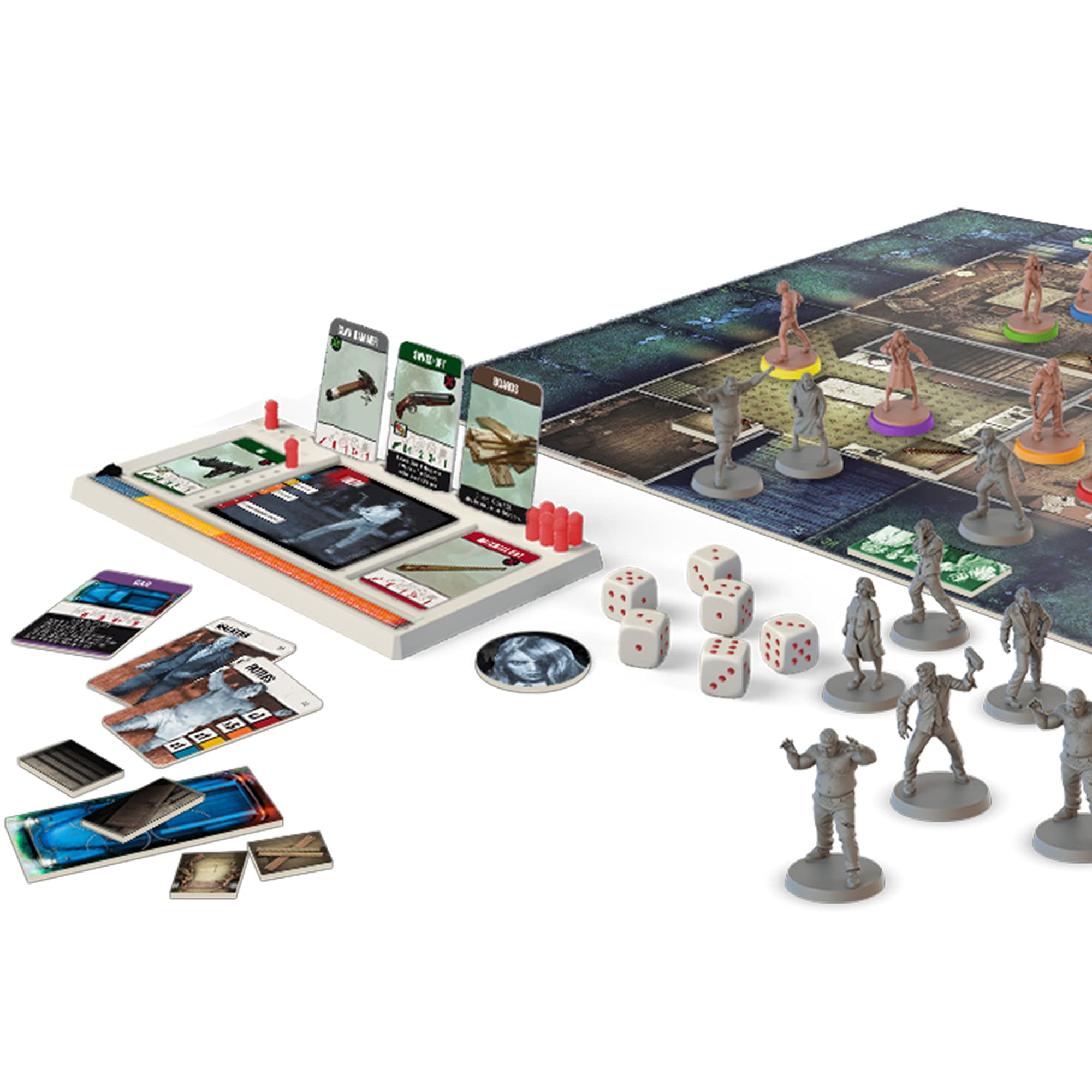Zombicide Night of The Living Dead Board Game | Strategy Board Game | Cooperative Game for Teens and Adults | Zombie Board Game | Ages 14+ | 1-6 Players | Avg. Playtime 1 Hour | Made by CMON