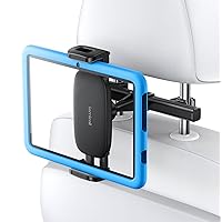 Lamicall Car Tablet Mount, Headrest Tablet Holder - Car Back Seat Travel Tablet Stand for Kids, Compatible with iPad Pro Air Mini, Galaxy Tab, Fire HD, 4.7-13