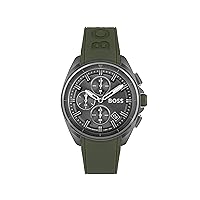 BOSS Quartz Chronograph Watch - Sporty Sophisticated - Eye-Catching Style - Water Resistant