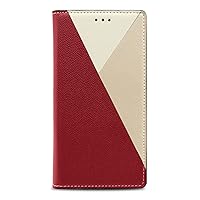 Case for iPhone 13 Pro Max/13 Pro/13/13 Mini, PU Leather Wallet Phone Case with Card Holder Flip Cover Kickstand Magnetic Protective Flip Case Cover,Beige,13pro 6.1