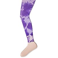 Jefferies Socks Girls 7-16 Lace Tie Dye Footless Tights