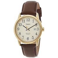 Easy Reader 38mm Leather Strap Watch