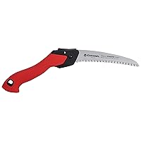 Corona Tools 7-Inch RazorTOOTH Folding Saw | Pruning Saw Designed for Single-Hand Use | Curved Blade Hand Saw | Cuts Branches Up to 3