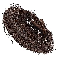 Artificial Bird Nests Rattan Bird Nest Bird Nest Charm to Weave Tree Vine Bird Nest Ornament
