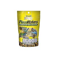 Tetra PRO PlecoWafers 2.12 Ounces, Nutritionally Balanced Vegetarian Fish Food, Concentrated Algae Center, Golds & Yellows, Model Number: 16447
