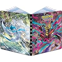 Ultra PRO - Pokemon Sword and Shield 9-Pocket Portfolio for Collectible Trading Cards, Gaming Cards and Any Standard Size card, Holds 126 Single Load, Or 252 Double-Loaded Cards