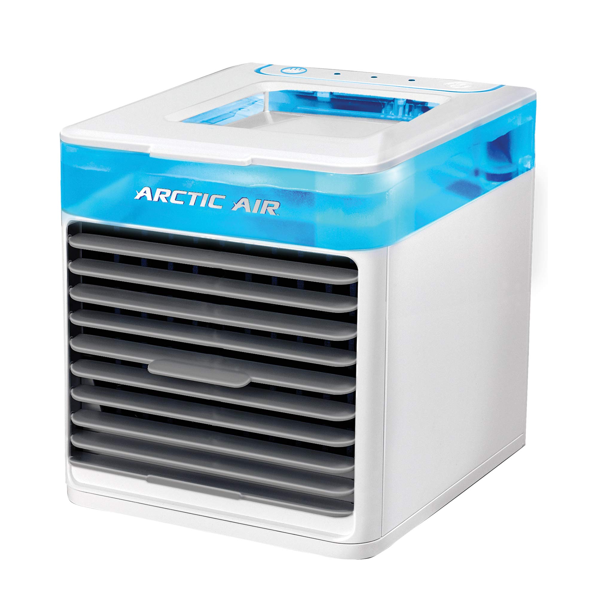 Arctic Air Pure Chill Evaporative Air Cooler By Ontel - Powerful 3-Speed Personal Space Cooler, Quiet, Lightweight And Portable For Bedroom, Office, Living Room & More