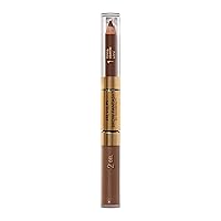 Revlon Eyebrow Gel & Pencil, ColorStay Brow Fantasy 2-in-1 Eye Makeup, Longwearing with Precision Tip, 105 Brunette, 0.04 Oz