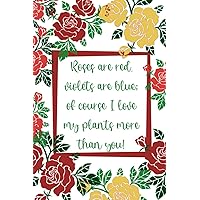 Roses are Red Gardening Planner Log Book: 6x9, 120-Paged Journal Perfect for Logging Layout, Planting and Caring Instructions, and Progress Roses are Red Gardening Planner Log Book: 6x9, 120-Paged Journal Perfect for Logging Layout, Planting and Caring Instructions, and Progress Paperback