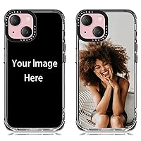 Customized Apple iPhone 15 Phone case with Personalized Photo, Image and Text Design Makes for a Great Holiday or Birthday Gift with Anti-Drop and Shock-Absorbing Features (iPhone 15 Plus)