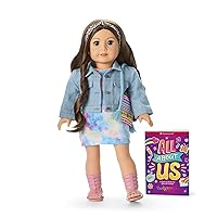 American Girl Truly Me 18-inch Doll #126 with Blue Eyes, Wavy Brown Hair, Light Skin w/Warm Olive Undertones, for Ages 6+