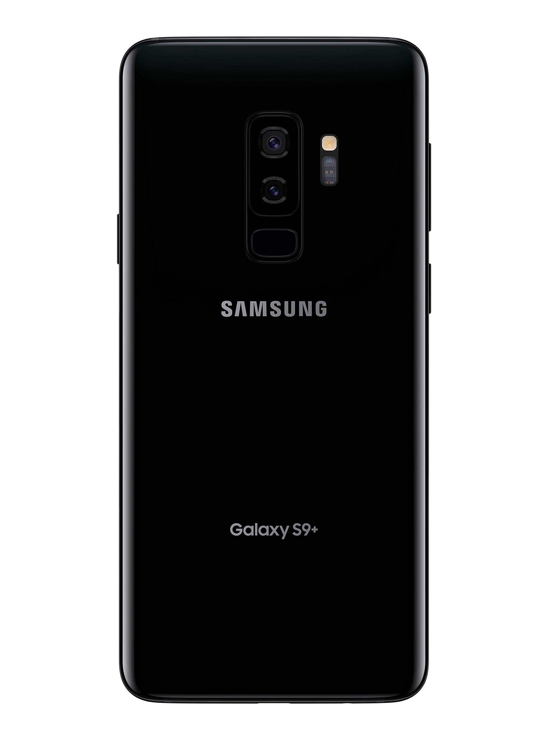 Samsung Galaxy S9+, 64GB, Midnight Black - Fully Unlocked (Renewed)