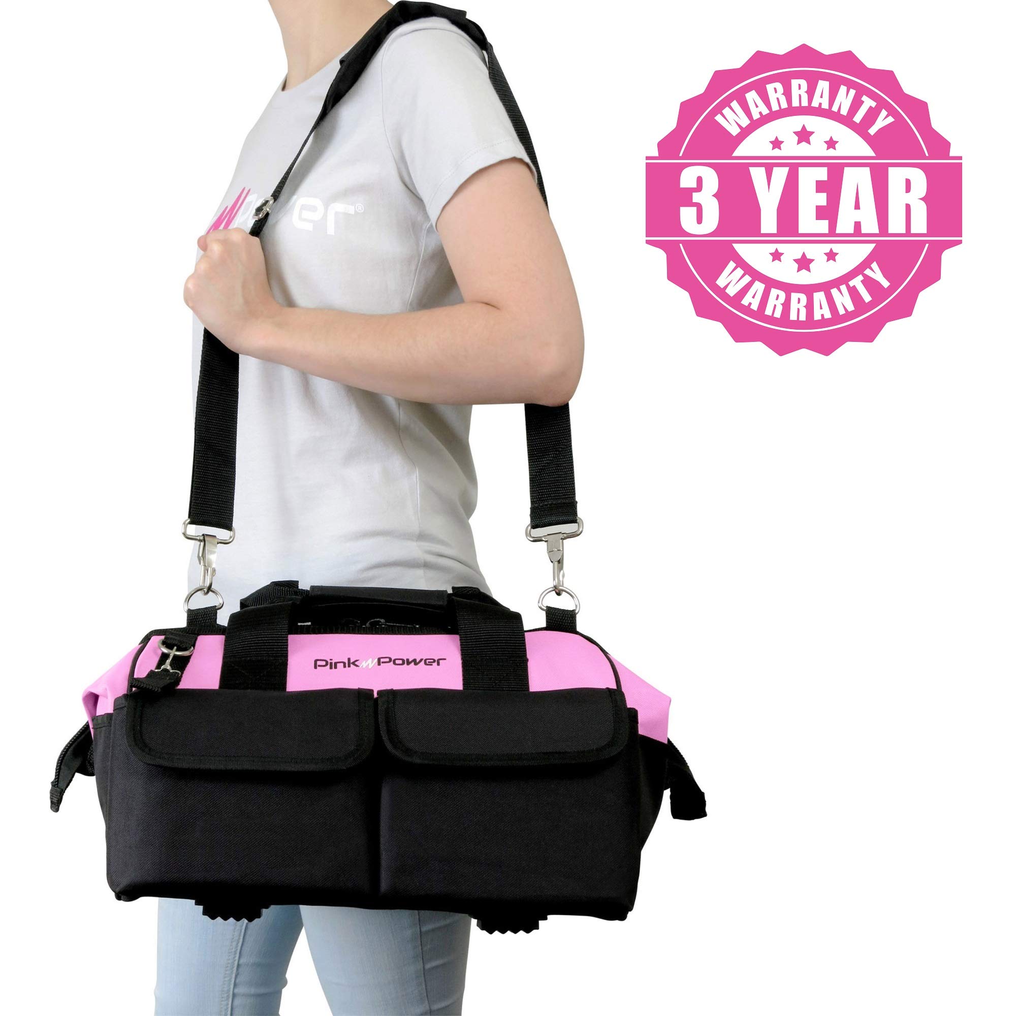 Pink Power Pink Tool Bag for Women -16