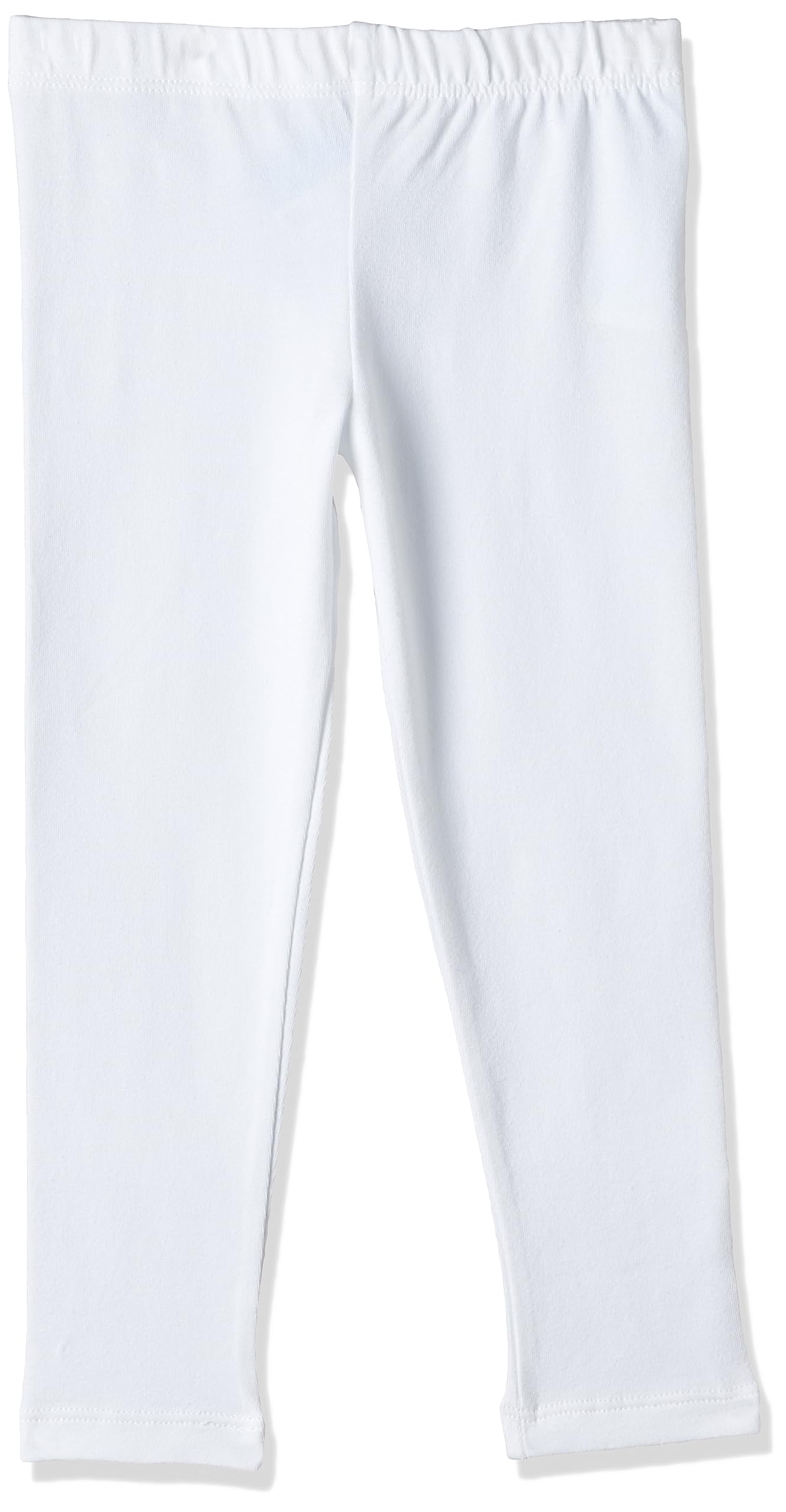 The Children's Place Girls' Leggings, White, Large