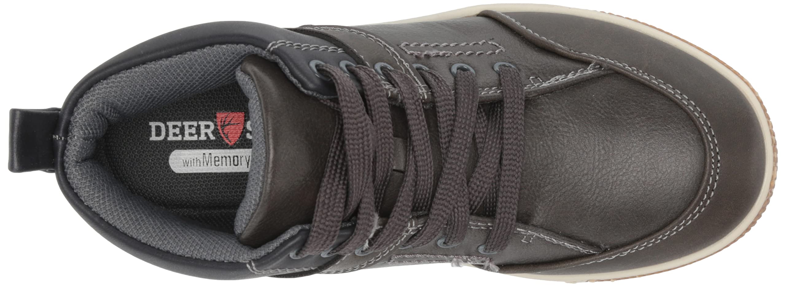 Deer Stags Unisex-Child Landry Memory Foam Dress Casual Comfort High Top Sneaker Boot