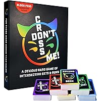 Don’t Cross Me - A Family Card Game for Adults, Teens & Kids (8-12) Who Love Patterns, Crowns and Strategy | Family Board Game Night Fun for Every Life Phase! 10-15 Minute Rounds (2-5 Players)