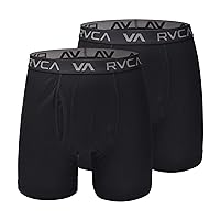 RVCA Men's 2pk Core Super Soft Boxer Briefs